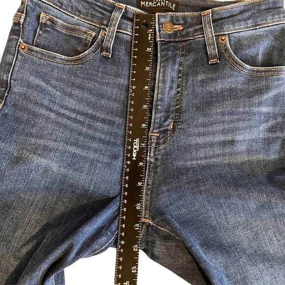 J Crew Mercantile Skinny Jeans Medium Wash Size 27 - Picture 7 of 10